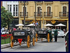 Plaza de la Reina 30 - horse carriages